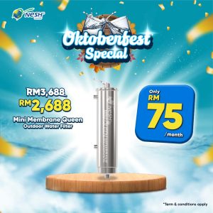 NESH Mini Membrane Queen Outdoor Water Filter