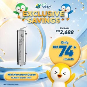 NESH Mini Membrane Queen Outdoor Water Filter