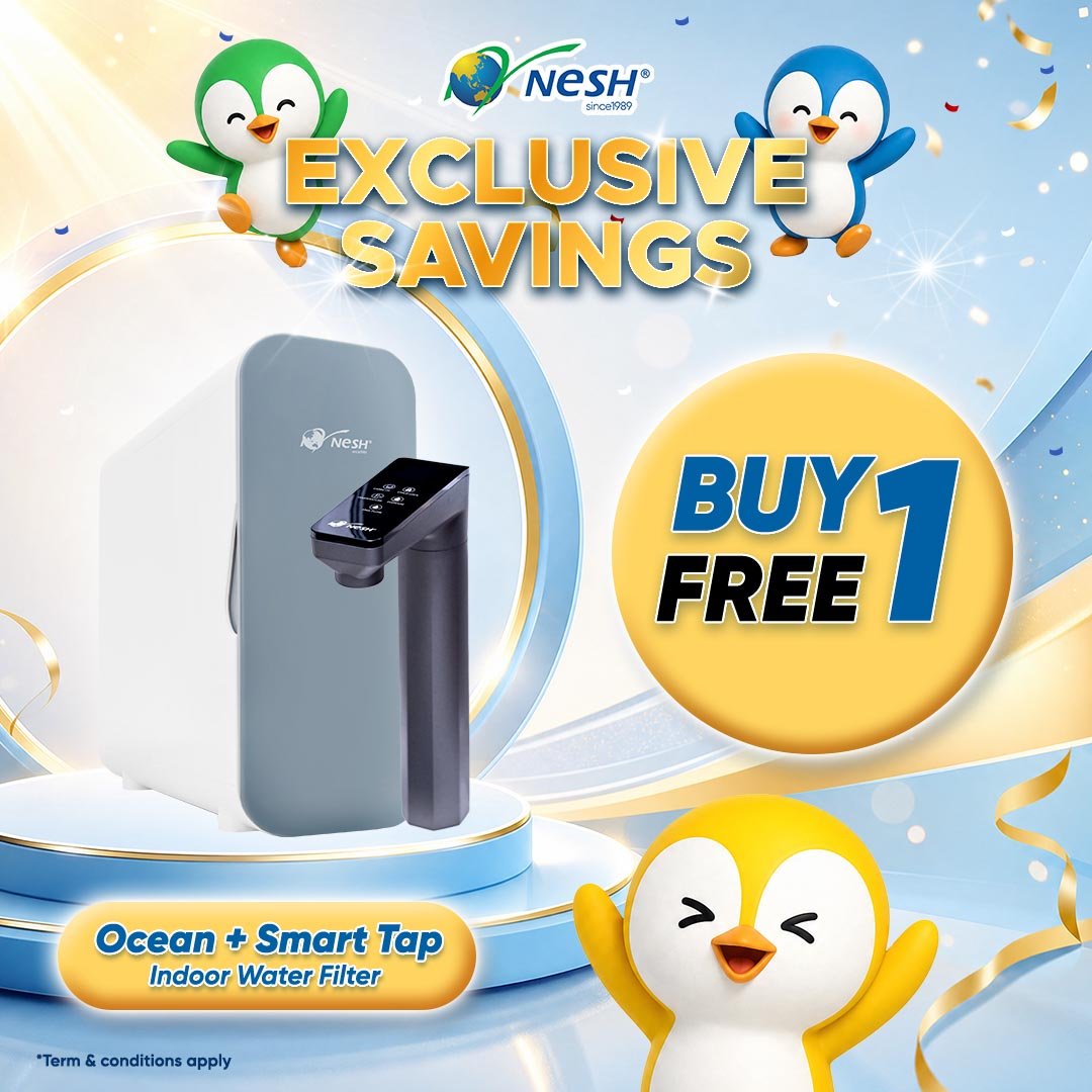 NESH Ocean Indoor Water Filter + Smart Tap