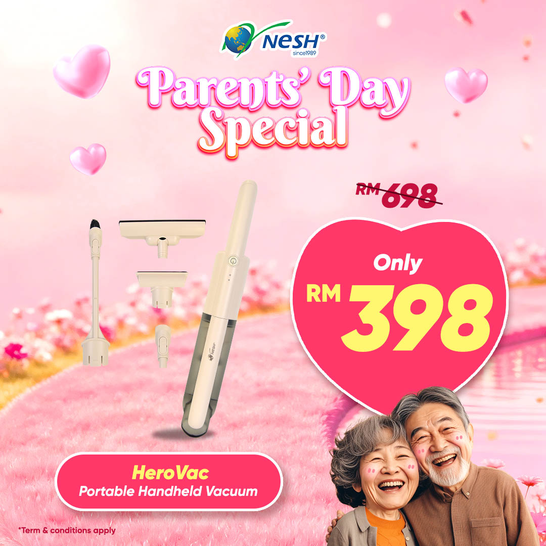 NESH HeroVac Portable Handheld Vacuum