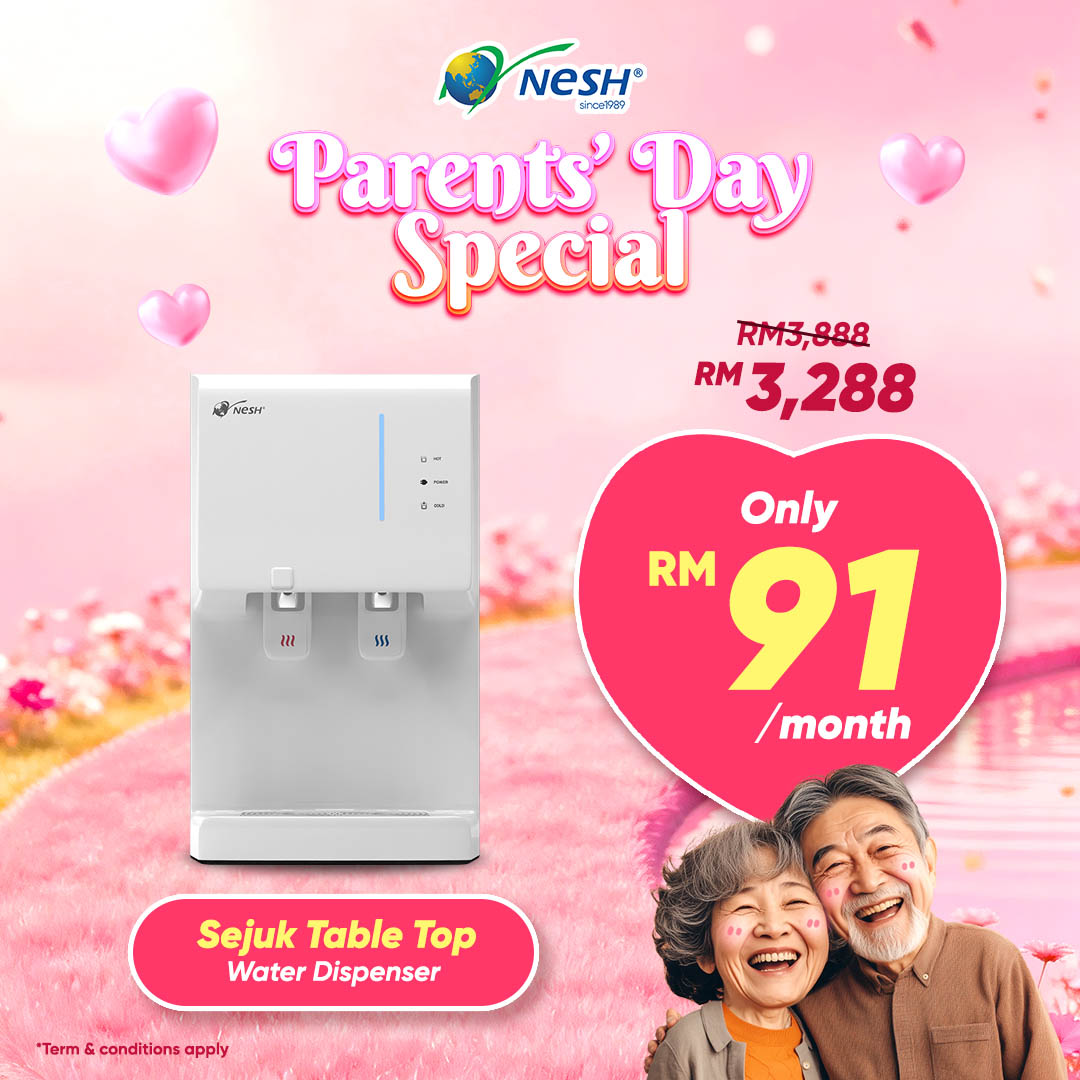 NESH Sejuk Tabletop Hot & Cold Water Purifier