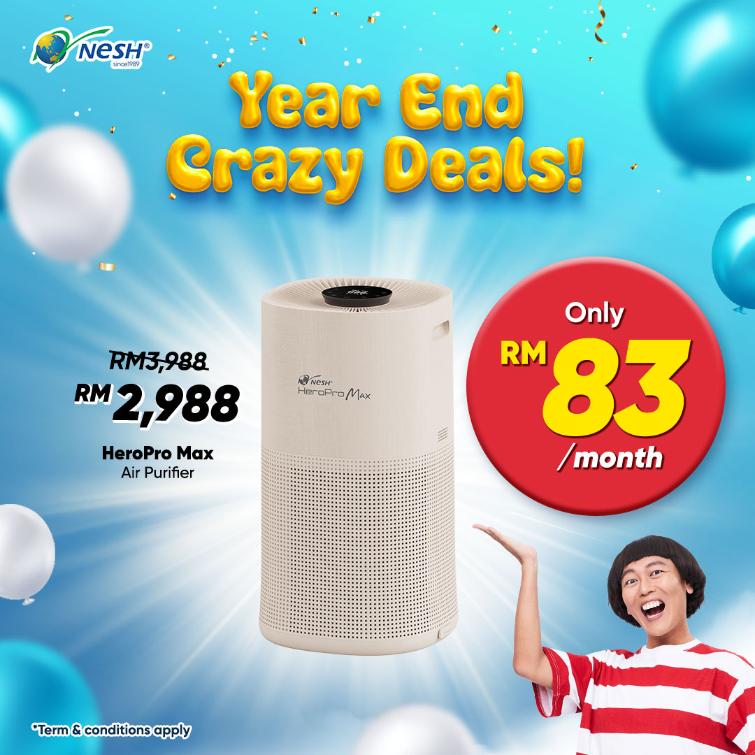 NESH HeroPro Max Air Purifier