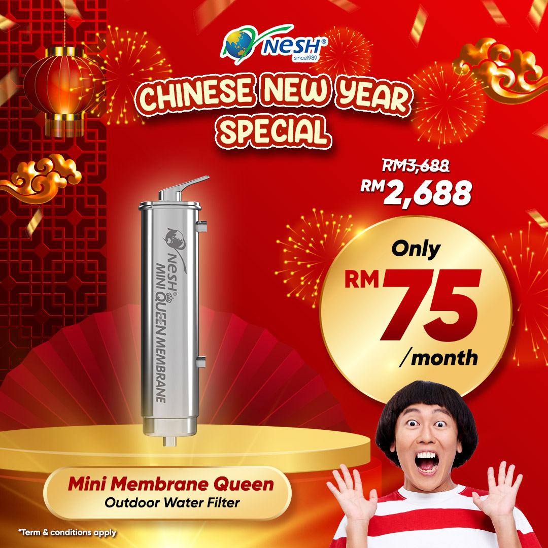 NESH Mini Membrane Queen Outdoor Water Filter