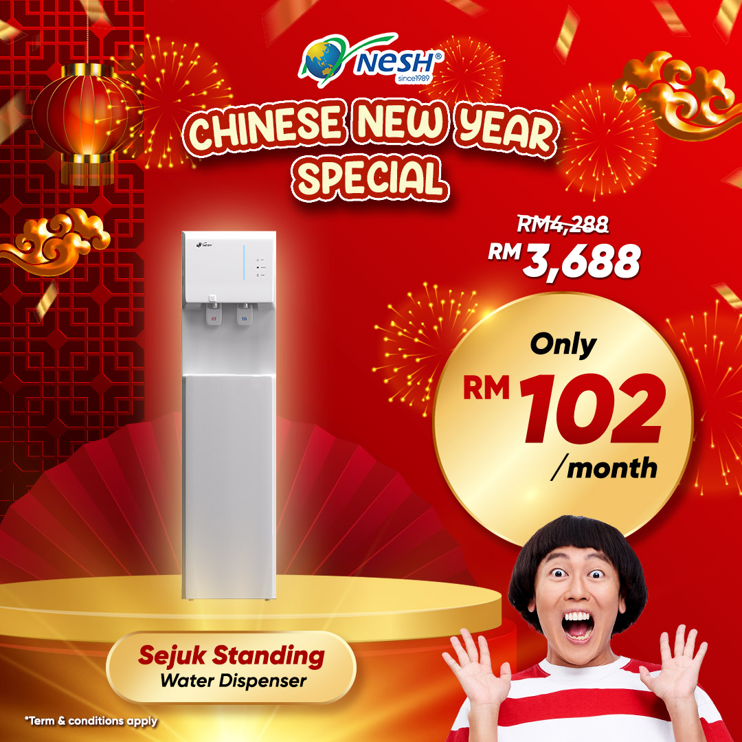 NESH Sejuk Standing Hot & Cold Water Purifier