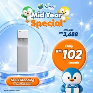 NESH Sejuk Standing Hot & Cold Water Purifier