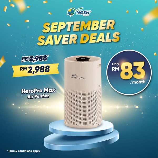 NESH HeroPro Max Air Purifier