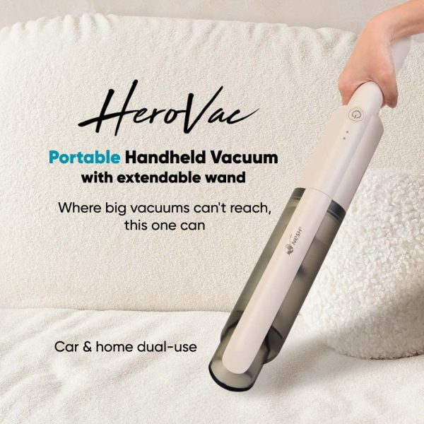 NESH HeroVac Portable Handheld Vacuum