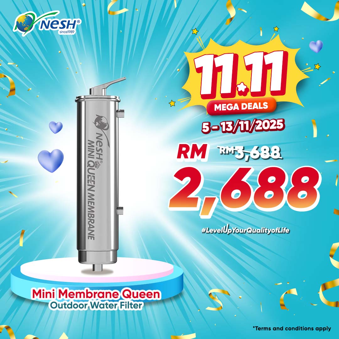 NESH Mini Membrane Queen Outdoor Water Filter