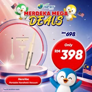 NESH HeroVac Portable Handheld Vacuum